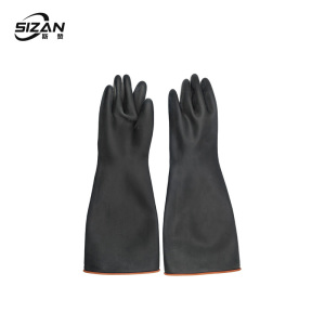 斯赞 防酸碱橡胶手套 45CM 双