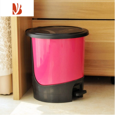 三维工匠垃圾桶家用带盖脚踏客厅卫生间厨房厕所脚踏式有盖办公室大号塑料