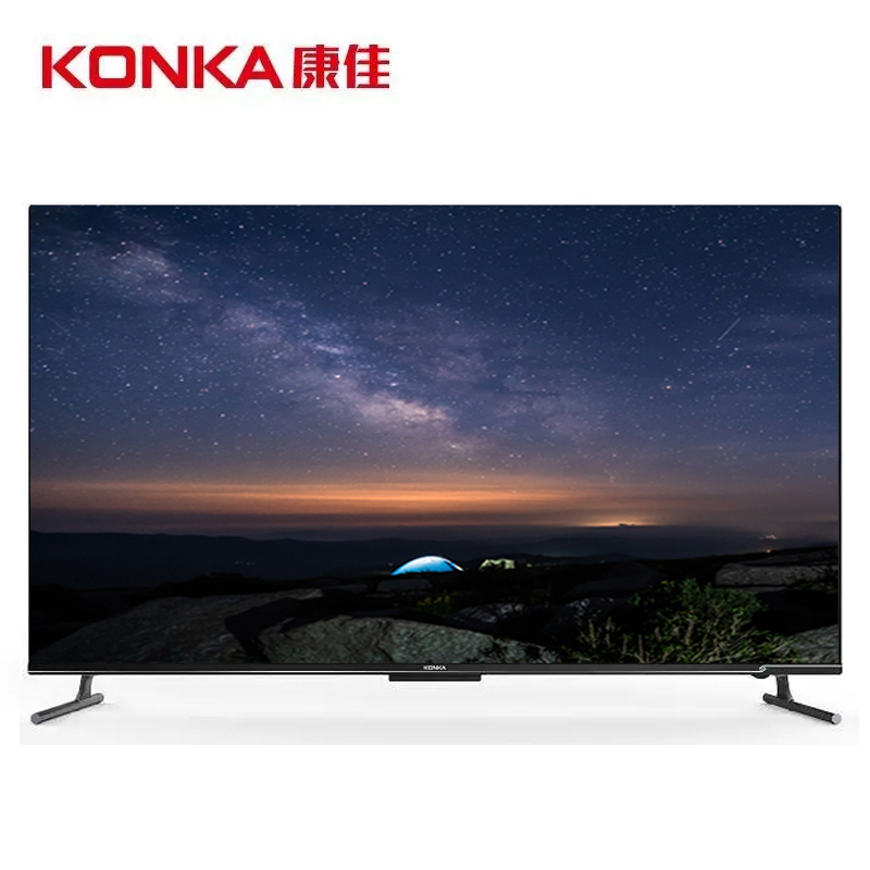 康佳电视 82英寸 大屏影院 全面屏 人工智能 网络教育 液晶平板电视机