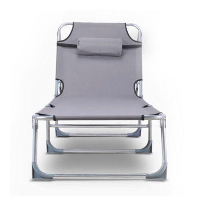 户外三折简易单人折叠床办公室午休午睡床行军床沙滩椅