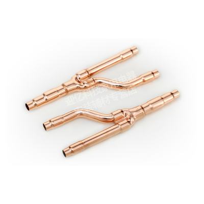 帮客材配 佳恒品牌 中央空调大金专用分歧管 紫铜 33t 35元/套 40套