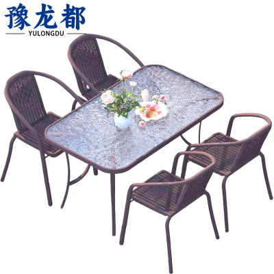 豫龙都户 外桌椅四椅 套