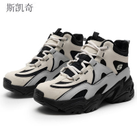 斯凯奇女款休闲休闲鞋加绒168021/NTBK-7.5双