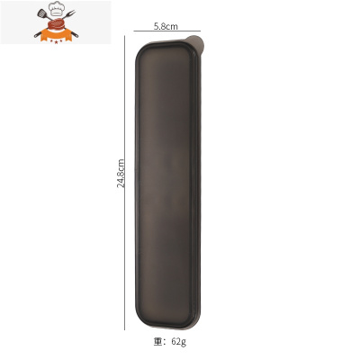 北欧风ins不锈钢刀叉勺三件套牛排刀叉套装西餐餐具家用金属筷子 敬平 便携盒(1个)