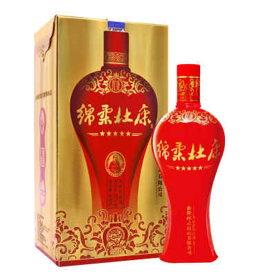 杜康绵柔五星50度浓香型白酒460ml单瓶