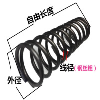 智铁 管式压簧 CJW-3000-YH 个
