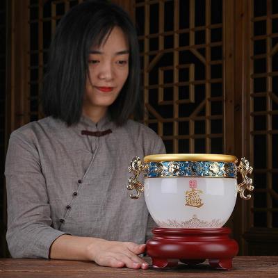 美帮汇摆件收银台办公室桌面家居装饰品琉璃店开业礼品