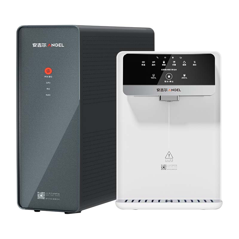 安吉尔净水器家用直饮机 RO反渗透净饮机魔方Mini Pro+G1管线机