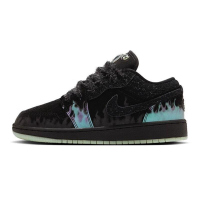 NIKE耐克篮球鞋JORDAN 1 LOW SE (GS)大童青少年鞋HQ3442-001 D
