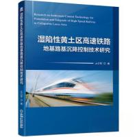 正版新书]湿陷性黄土区高速铁路地基路基沉降控制技术研究王小军