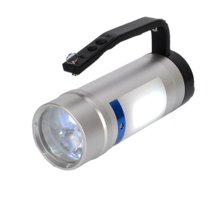 明特佳 LED防爆电筒 JR7208 12W探照灯 供电方式:电池 IP68 续航时间≥16h