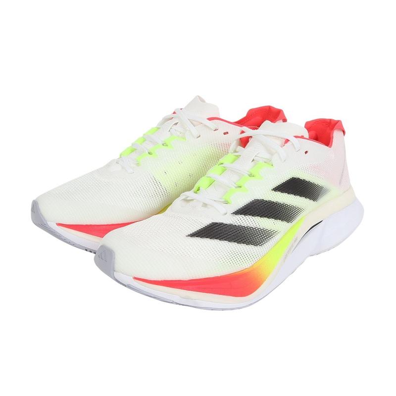 阿迪达斯(adidas)男款跑鞋专业训练竞速轻量缓震马拉松运动鞋高帮