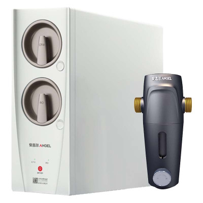 安吉尔家用净水器直饮净水机玉龙Pro1200G+J3217前置过滤器