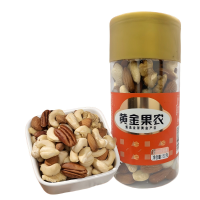 黄金果农混合纯坚果150克原味罐装营养健康美味精选坚果礼包