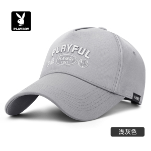 花花公子男士棒球帽秋冬新款百搭防晒遮阳帽户外大头围鸭舌帽子女