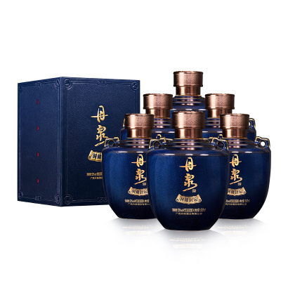 酒厂直营正品保障-广西丹泉酒洞藏封坛酒蓝瓷53度酱香型白酒500mL*6坛整箱装纯粮酿造固态发酵