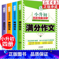 [正版]小升初作文全4册 小学生作文选名校考前冲刺作文书小学5-6年级 小学生同步作文大全三四五六年级课外辅导书小学生