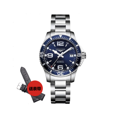 浪琴(Longines)手表康卡斯系列自动机械钢带男表运动商务休闲钢带男士手表L3.642.4.96.6