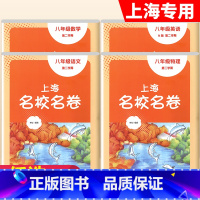 8年级下[套装4本]语数英物 大字版 初中通用 [正版]2024春季上海名校名卷六年级七八九上册下册数学语文英语物理化学