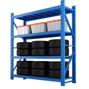 立始仓储重型300公斤/层货架仓储仓库库房层架储物架 200*60*200cm