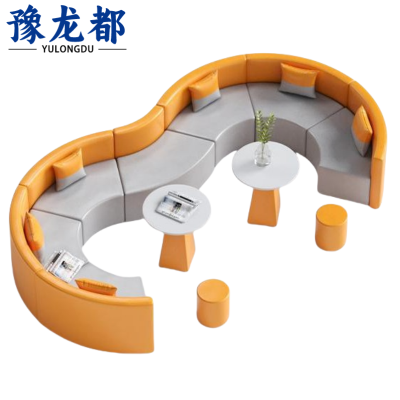 豫龙都接待沙发3.2m张