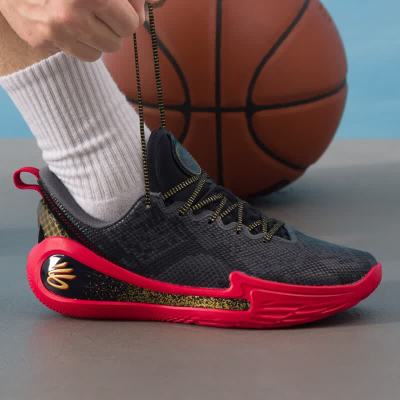 安德玛(Under Armour)UA篮球鞋男鞋新款运动鞋轻便实战训练休闲球鞋6004077-001 ZP