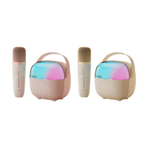 漫步者蓝牙音箱小巧不占地氛围灯效稳定传输单麦Q3C(颜色随机)