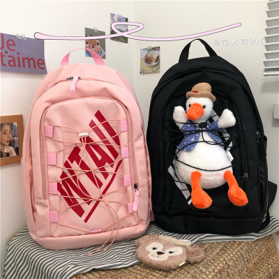 派尼美特书包韩版原宿ulzzang高中学生背包男女ins潮大容量双肩包2020新款