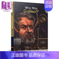 [正版] 谁是伽利略 Who Was Galileo 儿童科普文学 中小学生读物 人物传记 英文原版 7-12岁 W