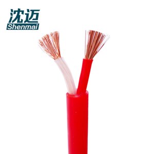 沈迈 铜芯硅橡胶耐高温电缆 YGCR-2*1.0平方 1米