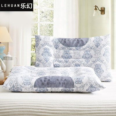 乐幻(LEHUAN)家纺磨毛决明子枕磁石护颈枕单人枕头成人枕芯学生枕头磁石枕42*62cm（单只装）