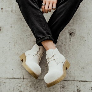 马丁靴男款秋冬季新款高帮大靴男士复古潮流百搭户外工装靴