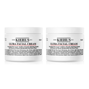 科颜氏(Kiehl's)高保湿面霜 补水保湿 滋养肌肤 乳液面霜 滋润保湿 高保湿面霜125ml 两盒装