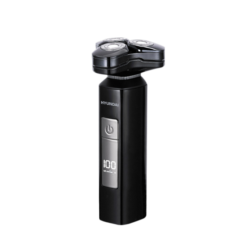 HYUNDAI 全金属三头数显剃须刀 YS809 黑色