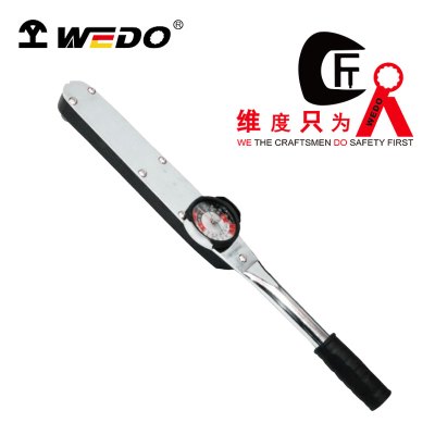 维度(WEDO) WD282A-20 欧式表盘扭力扳手 表盘式指针式扭矩扭矩带表扳手 0-70N.m