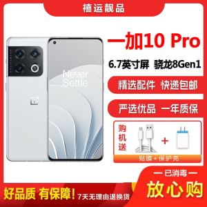 [二手9成新]一加10 Pro 胖达白 12G+512G 全网通安卓手机6.7英寸曲屏骁龙8Gen1双卡游戏拍照5G手机