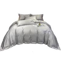 60支长绒棉四件套全棉全棉欧式轻奢风100床单人被套床笠4床上用品