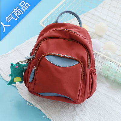 FENGHOU日系小号妈咪包双肩包女夏季小包旅游小背包母婴外出逛街小巧轻便旅行包男女