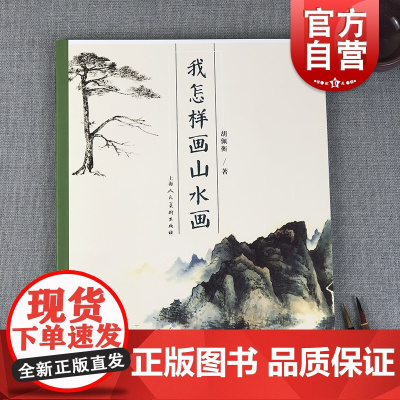 我怎样画山水画 国画山水树石画入门临摹 技法讲解名家作品解读 写生 创作技巧教程 中国山水画入门 上海人民美术出版社