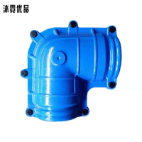 沐霓优品 球墨铸铁哈夫节 弯头DN65/个