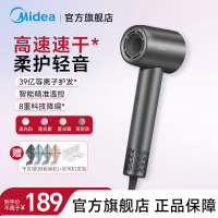 美的(Midea)高速吹风机 39亿等离子护发 家用吹风筒 杀菌除头螨电吹风 节日/生日礼物 FG208深空灰