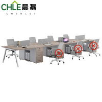 晨磊 职员办公桌 8人位 张