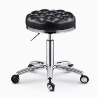 悦雅阁 可升降圆凳 黑色 把