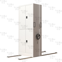 翌嘉 手摇密集架移动档案柜钢制轨道密集柜 一列1组