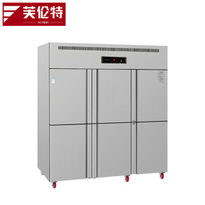 芙伦特厨房商用冷风柜六门风冷冰箱商用厨房大容量冰柜食堂餐饮酒店后厨双温保鲜柜FLT-GT-LMSW1420-FL