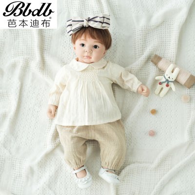 童装婴儿上衣衬衫男宝宝女宝宝外出衬衣婴幼童内搭小童上衣0-123