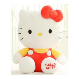 美帮汇公仔KT猫布娃娃哈喽公仔毛绒玩具布玩偶抱枕