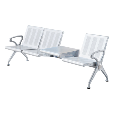 中豫鑫泽 ZYXZ5021042 连排椅机场椅公共座椅长椅等候椅 加厚款三人位加茶几