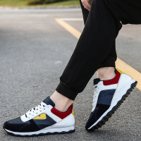 SEMBOSR2018春夏新款网面鞋韩版小怪兽透气运动鞋男软底阿甘鞋学生跑步鞋