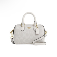 蔻驰(COACH)女包 女士枕头包女士斜挎包Mini Bennett 波士顿手提包 小方包 F32203